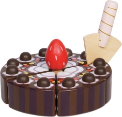 Le Toy Van lesena čokoladna torta za igro