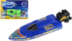 Wiky wind-up motor boat for water 20 cm - 1 piece