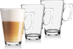 Kozarci za latte 240 ml, set 3 kosov