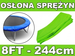 Zaščitni obroč za vzmeti trampolina 244 cm (8 FT) – zelen