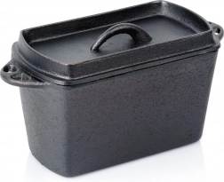 Litinasti pekač za kruh s pokrovom CAST LINE 27 cm, 2 l