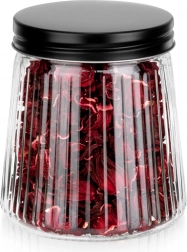 Steklena posoda za razsute živila z navojnim pokrovom 700 ml