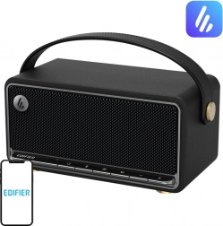 prenosni bluetooth zvočnik edifier mp330 – retro črn