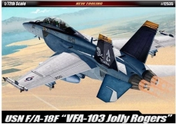 Plastični model letala F/A‑18F USN VF‑103 JOLLY ROGERS 1:72