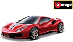 Kovinski model Bburago Ferrari 488 Pista 1:24 rdeč