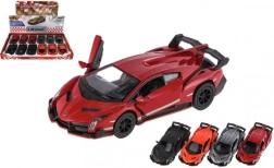 Model avtomobila Lamborghini Veneno kovina/plastika 13 cm na navijanje