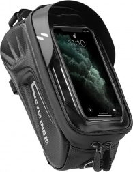 Vodoodporna okvirna kolesarska torbica MalTrack z držalom za telefon