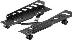 Stojalo za računalniški procesor, največ 25 kg, kolesca NanoRS RS480 Black