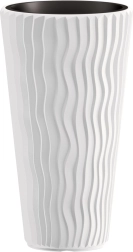 Cvêtinjak Prosperplast Sandy Slim bel 30 cm