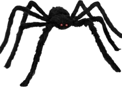 Ruhhy kosmata halloweenska dekoracija pajka 50 cm - 1 kos