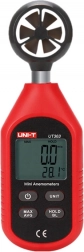 Anemometer UNI‑T za merjenje hitrosti vetra in temperature