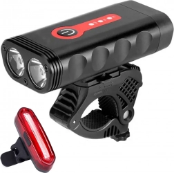 MalTrack kolesarski komplet luči Exonum 4000 2v1 sprednja in zadnja