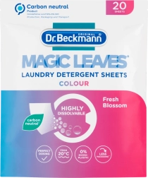 Dr. Beckmann Magic Leaves Color – pralni robčki za barvno perilo 20 kosov