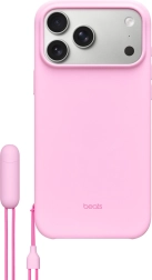 Silikonski ovitek z paščkom BEATS Kickstand za iPhone 17 Pro Max, združljiv z MagSafe – opečnato rožnata