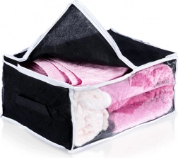 Shranjevalna vreča za posteljnino 27 l s prozornim okencem