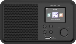 Internetni radio Sencor z močjo 4 W in WiFi