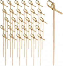 Bambusova nabodala za prigrizke 10 cm, 30 kos