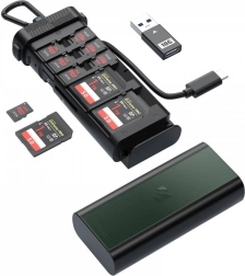 Čitalnik kartic Duo SD, TF Freewell