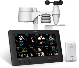 profesionalna vremenska postaja Wi‑Fi z velikim LCD‑zaslonom 21,4 cm