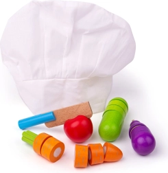 lesen komplet za rezanje zelenjave s kapo BIGJIGS TOYS