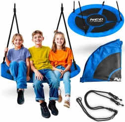 Neo-Sport okrogla gugalnica štorkljino gnezdo Swingo 115 cm