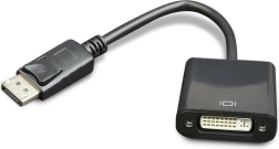 Adapter DisplayPort (M) na DVI (F) črn