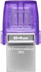 USB ključ Kingston DataTraveler microDuo 3C 64 GB USB‑A/USB‑C