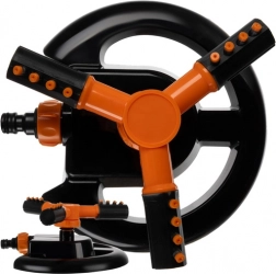 Vrtljivi vrtni zalivalnik 360° s 3 rokami GARDLOV