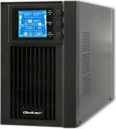 Rezervno napajanje UPS Qoltec, online, čisti sinusni val, 1KVA, 800W, LCD, USB