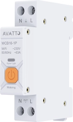Pametna stikala z Wi‑Fi Avatto WCB16-1P z merjenjem porabe