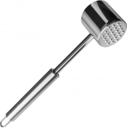 Dvostranski nerjavni tenderizer za meso LUXY 27 cm