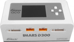 Dvojni inteligentni polnilnik Gens Ace iMARS D300 AC/DC 300 W za RC baterije