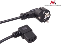 Kotna napajalna kabel 3‑pin 3 m z EU vtičem