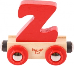 Vagon s črko Z - Bigjigs Rail