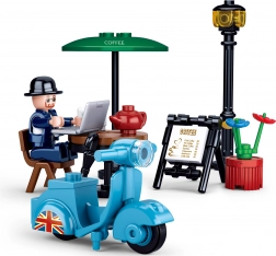 Sluban Town voznik na skuterju – sestavljanka