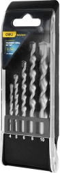 Komplet svedrov za zid Deli Tools 4–10 mm (5 kosov)