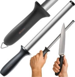 Ruhhy diamond honing steel for knives - 1 piece