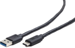 USB kabel USB‑C na USB‑A 3.0, 1 m, črn