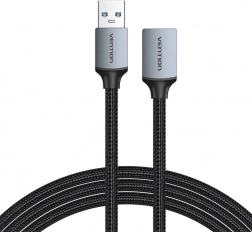 USB-A 3.0 kabel podaljšek moški – ženska Vention CBLHI 3 m črn