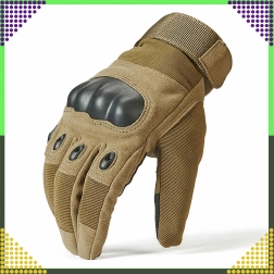Taktične rokavice za preživetje za motor in kolo, na dotik, velikost L, rjave