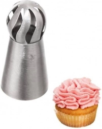 Cukrarska dekorirna šoba twist iz nerjavnega jekla