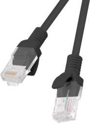 Patch Cable Cat 5e 2 m Black – 10 pcs