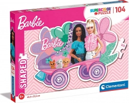 Oblikovane sestavljanke BARBIE, 104 koščkov