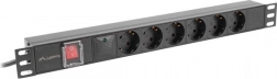 Rack napajalni razdelilnik PDU 19" 1U Lanberg