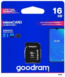 Pomnilniška kartica Goodram microSD 16GB