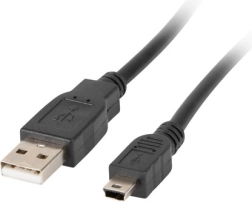Kabel USB 2.0 mini AM-BM 1,8 m črn Canon