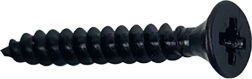 Universal screw 3 × 25 mm black, countersunk head (20 pcs)