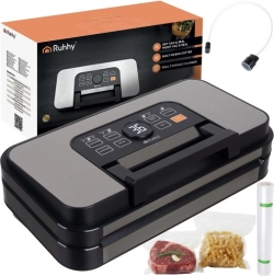 vakuumski varilec folij RUHHY 125 W z dvojno črpalko in nožem