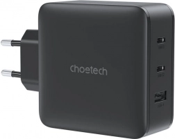 Choetech PD8005 omrežni polnilec GaN 100 W z USB‑C in USB‑A