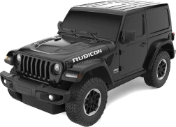 Jeep Wrangler JL na daljinsko upravljanje Rastar v merilu 1:24, črn